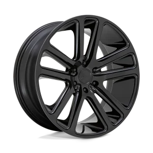 DUB – S256 FLEX – Black – 22″x9.5″ 10mm – All weather Wheels – S256229573+10